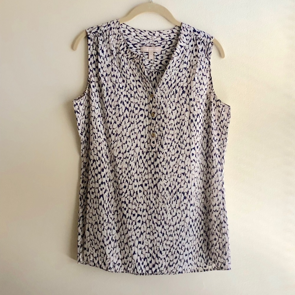Banana Republic sleeveless blouse